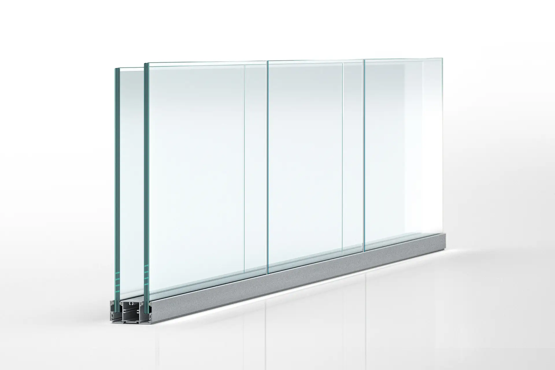 pareti divisorie doppio vetro